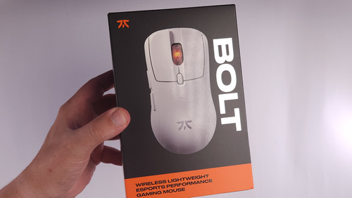 Mouse Gamer Fnatic Bolt Sem Fio Branco