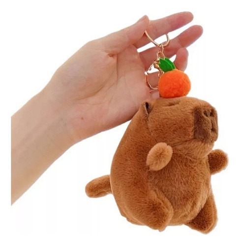 S Linda Mascota Moviendo La Cola Capibara Colgante De