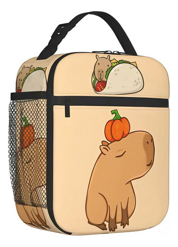 Bolsa De Almuerzo Aislante Portátil Con Forma De Capibara