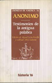 Testimonios De La Antigua Palabra (56)