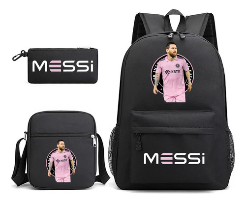 Mochila Escolar Del Inter Miami Cf Con El Número 10 De Messi