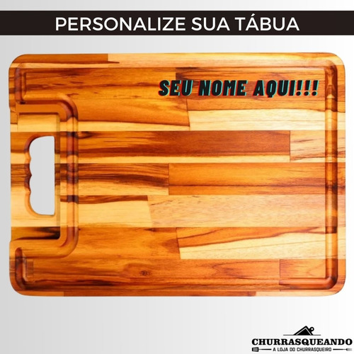 Imagem 4 de 10 de Tabua De Servir Petisco Corte Madeira Maciça Cozinha Moderna