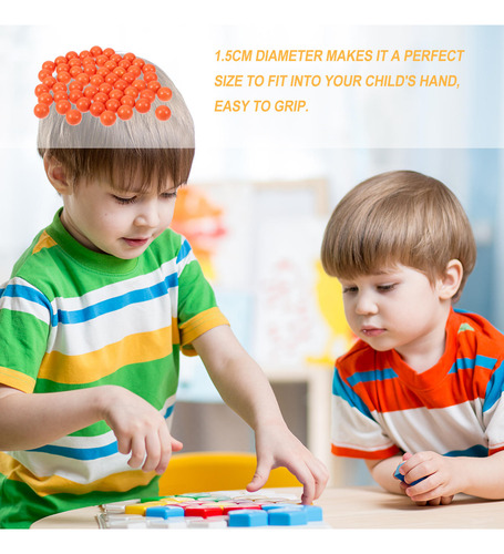 100 Bolas De Plástico De Colores Para Niños, Bolas Educativa