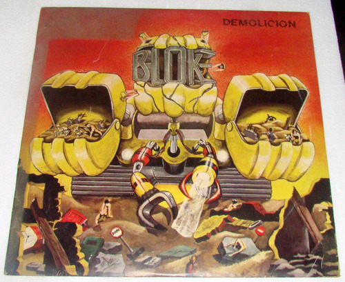 Bloke - Demolicion  Heavy Metal Nacional Lp Argentino Kktus