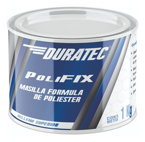 Masilla Fórmula De Poliester X 1 Kg