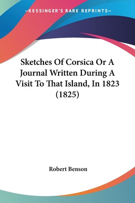 Libro Sketches Of Corsica Or A Journal Written During A V...