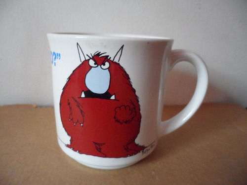 Taza Monster One Lump Or Two Souvenir Japon Papel