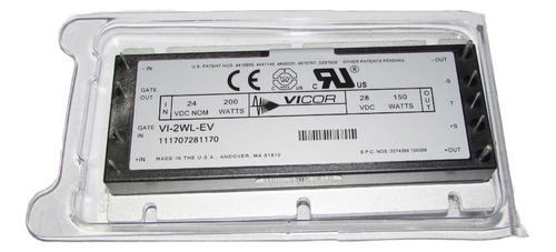 Convertidor De Voltaje 24/28v Dc Dc Converter Vicor Vi-2wl-e