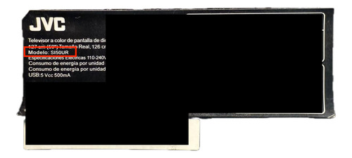Tarjeta Main Jvc Si50ur T.ms1801.81 (Usado)