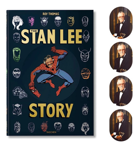 The Stan Lee Story, De Roy Thomas., Vol. 1. Editora Taschen, Capa Dura Em Inglês, 2020