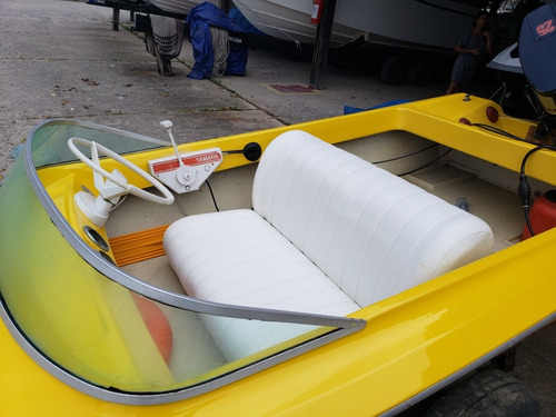 Lancha Magnum Motor 25hp Yamaha Excelente Estado Conservação
