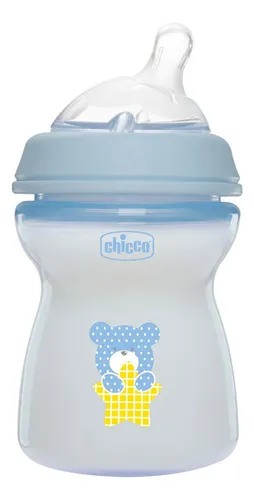 comprar Chicco Biberón Natural Feeling 250 Ml Azul Para Bebés Color 52028