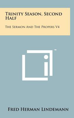 Libro Trinity Season, Second Half: The Sermon And The Pro...