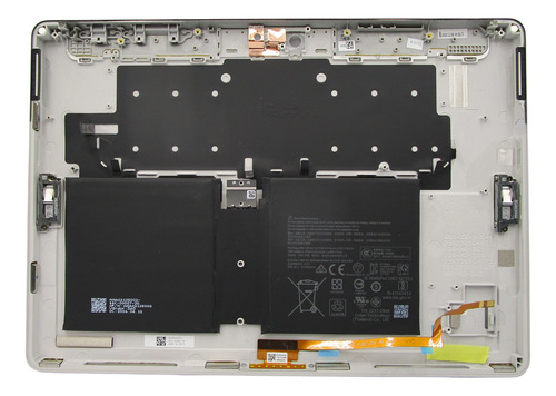Cubierta Trasera Bateria Microsoft Surface Go 2 2022 Gris