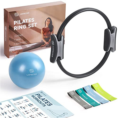 Pilates Ring Set - Premium Anti-deformation 14magic Cir...