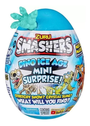 Brinquedo Zuru Smashers Dino Ice Surpresa Serie 3 F0063-1