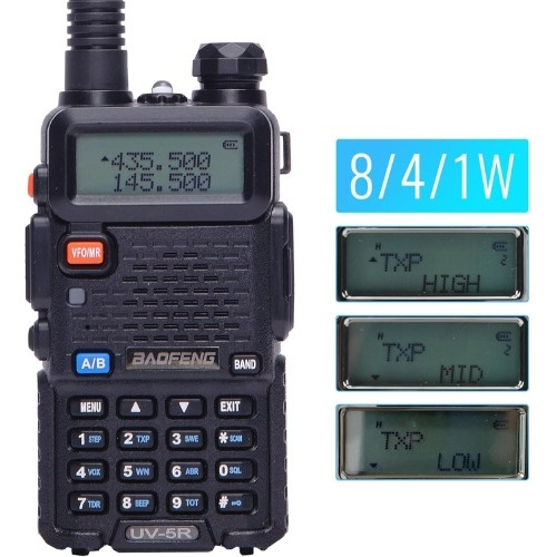 Baofeng-walkie Talkie De Radio Bidireccional Doble Banda