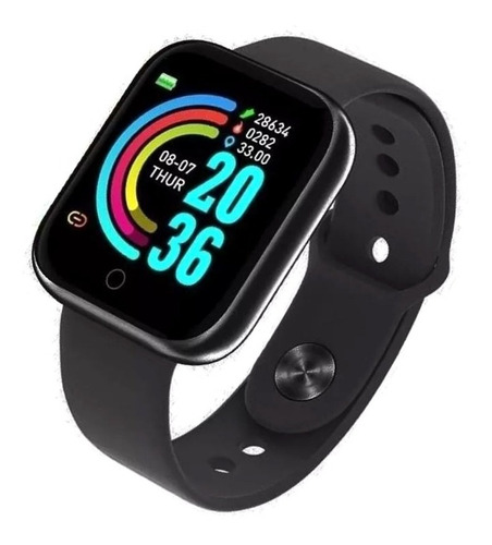 Imagen 2 de 10 de Smart Band Watch D20 Pro Reloj Bt Ritmo Cardiaco Oxímetro