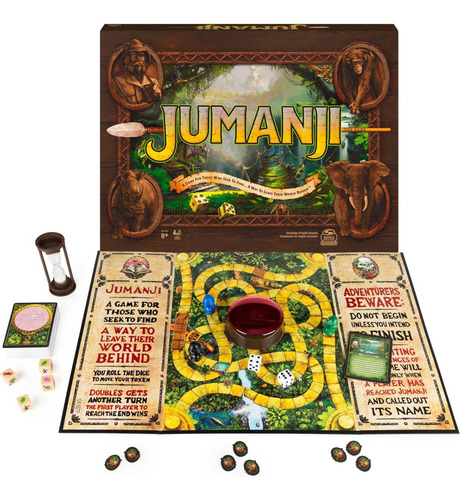 Jumanji The Game, El Clásico Juego De Mesa Familiar De Avent