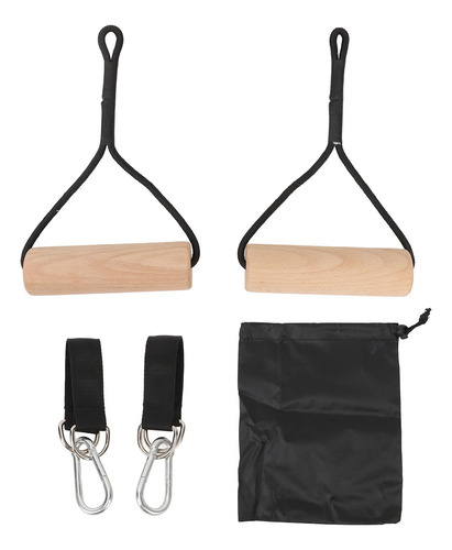 Anillos De Gimnasia De Madera Para Equipo De Entrenamiento D