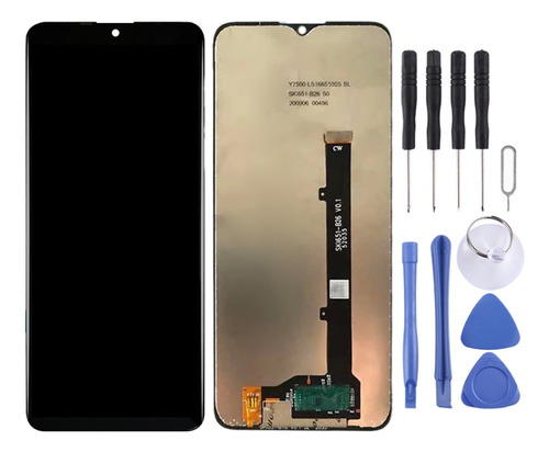 Zc Pantalla Lcd Oem Negra Para Zte Blade V30 Vita 8030