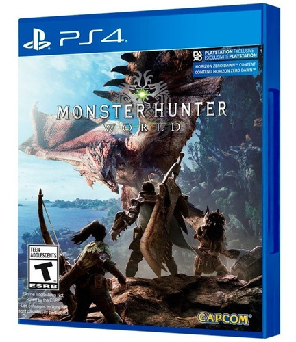 Monster Hunter World Ps4. Fisico. Español