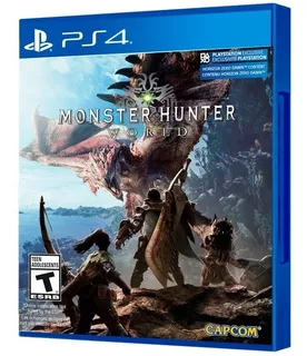 Monster Hunter World Ps4. Fisico. Español