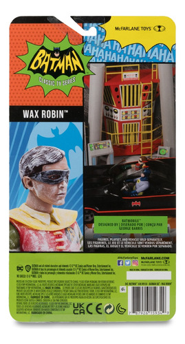 Mcfarlane Toys - Dc Retro Wax Robin (batman 66)