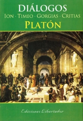 Dialogos - Platon - Libertador - Libro Nuevo
