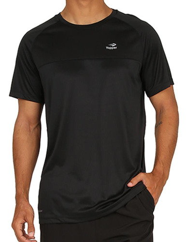 Topper Remera Hombre - Trngnegr C -rec Negro