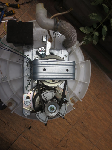 Motor Y Capacitor Para Lavadora Daewoo Dwf-185w 8.5 Kg Usada (Usado)