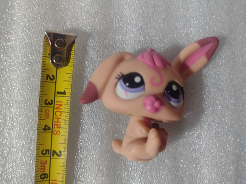 Juguete Littlest Pet Shop Collection Conejito Rosa Sentado (Usado)