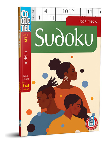 Livro Coquetel Sudoku nível FC/MD Ed 05, de Coquetel, Equipe. Editorial Coquetel - NF, capa mole em português, 2022