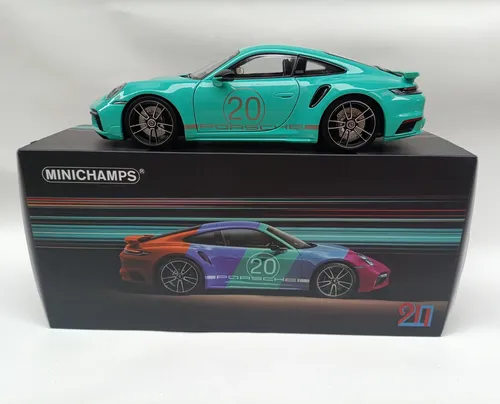 Miniatura Porsche 911 Turbo S 2021 1:18 Minichamps | MercadoLivre