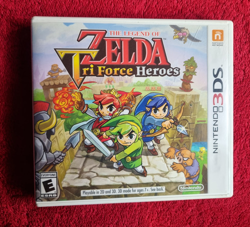 The Legend Of Zelda: Triforce Heroes 3ds Nintendo N3ds (Usado)