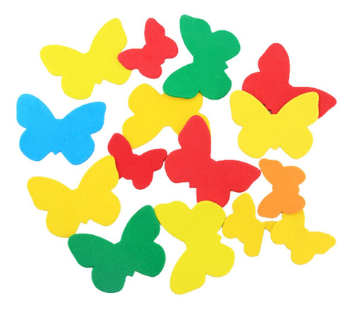 Pegatinas De Espuma Eva Colores Mezclados 20 Piezas Mariposa