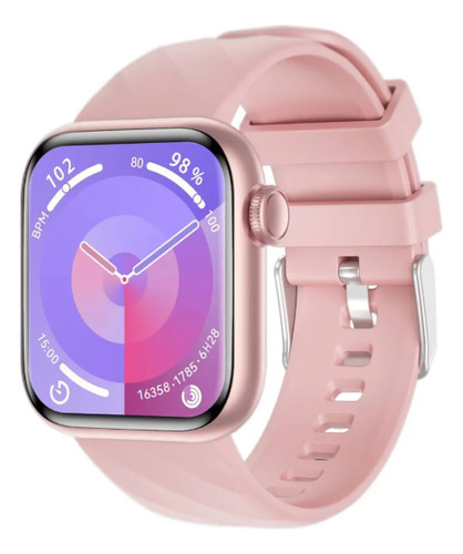 Smartwatch Compatible Con Samsung Galaxy A20s A71 A80 A30s Rosa Lisa Rosa
