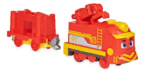 Trem De Brinquedo Motorizado Mighty Express Freight Nate Cor Vermelho