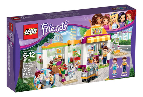 Lego Friends Supermercado Heartlake 313 Pzas