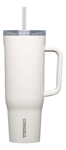 Taza Térmica Corkcicle Cruiser 40 Oz, Aislante, Con Asa Y Po