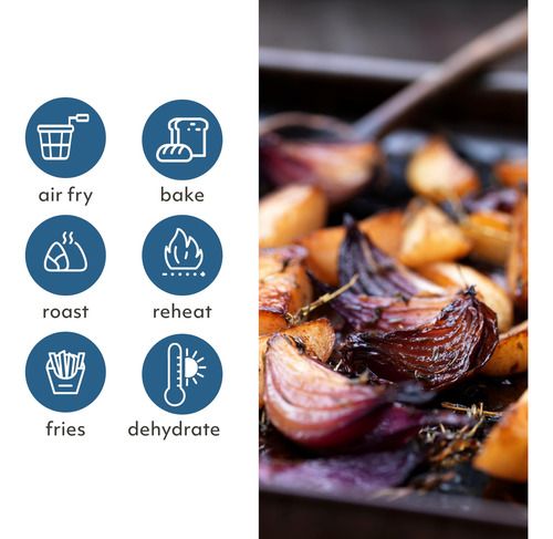 Air Fryer Sur La Table Digital De 4,2 Litros Con Ventana De