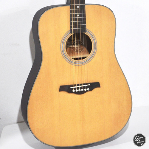 Guitarra Acustica + Ampli 10w + Funda + Cable + Pua + Combo