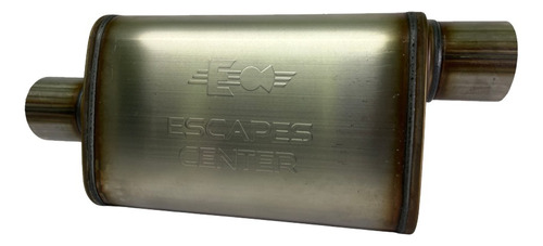 Silenciador De Alto Flujo Escapes Center 3 Pulgadas Cp Inox