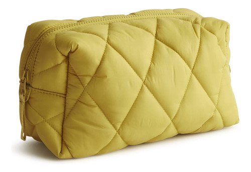 Bolsa De Cosméticos Vera Bradley De Nylon Grande Golden Oliv