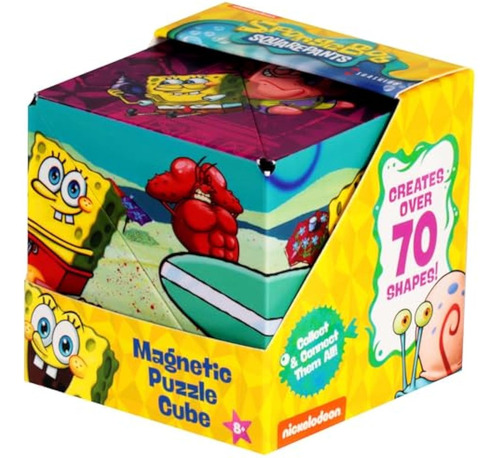 Caja De Cambios Con Forma De Bob Esponja Shashibo -