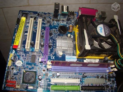 Kit Gigabyte 478 Ga-8vm800m Chipset Via + Proc + 1 Gb