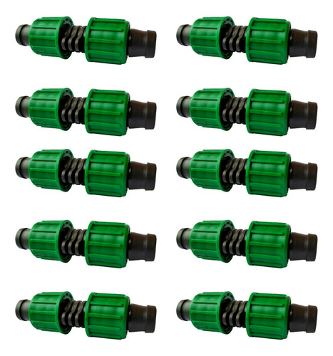 50 União Rosca Para Mangueira De Gotejamento 16mm Universal