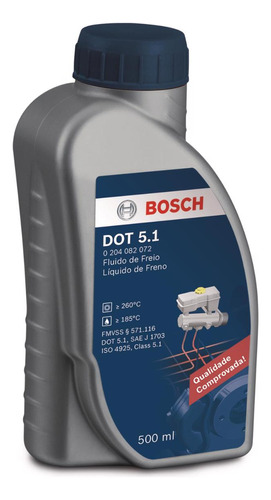 Fluido De Freio Dot5.1 500ml Bosch 0204.082.072-ht8