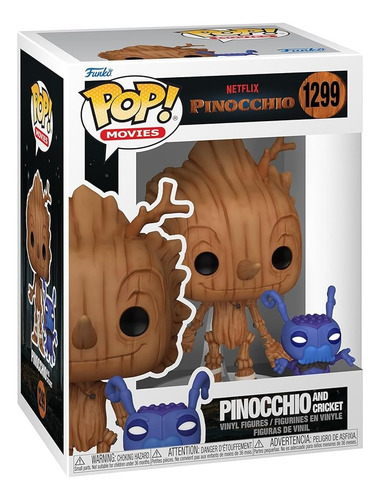 Funko Pop Pinocchio - Pinocchio & Cricket #1299 (Usado)