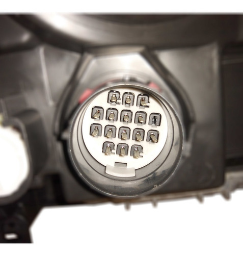 Farol Dianteiro Discovery 4 2009 À 2013 D3s Com Led 16 Pinos